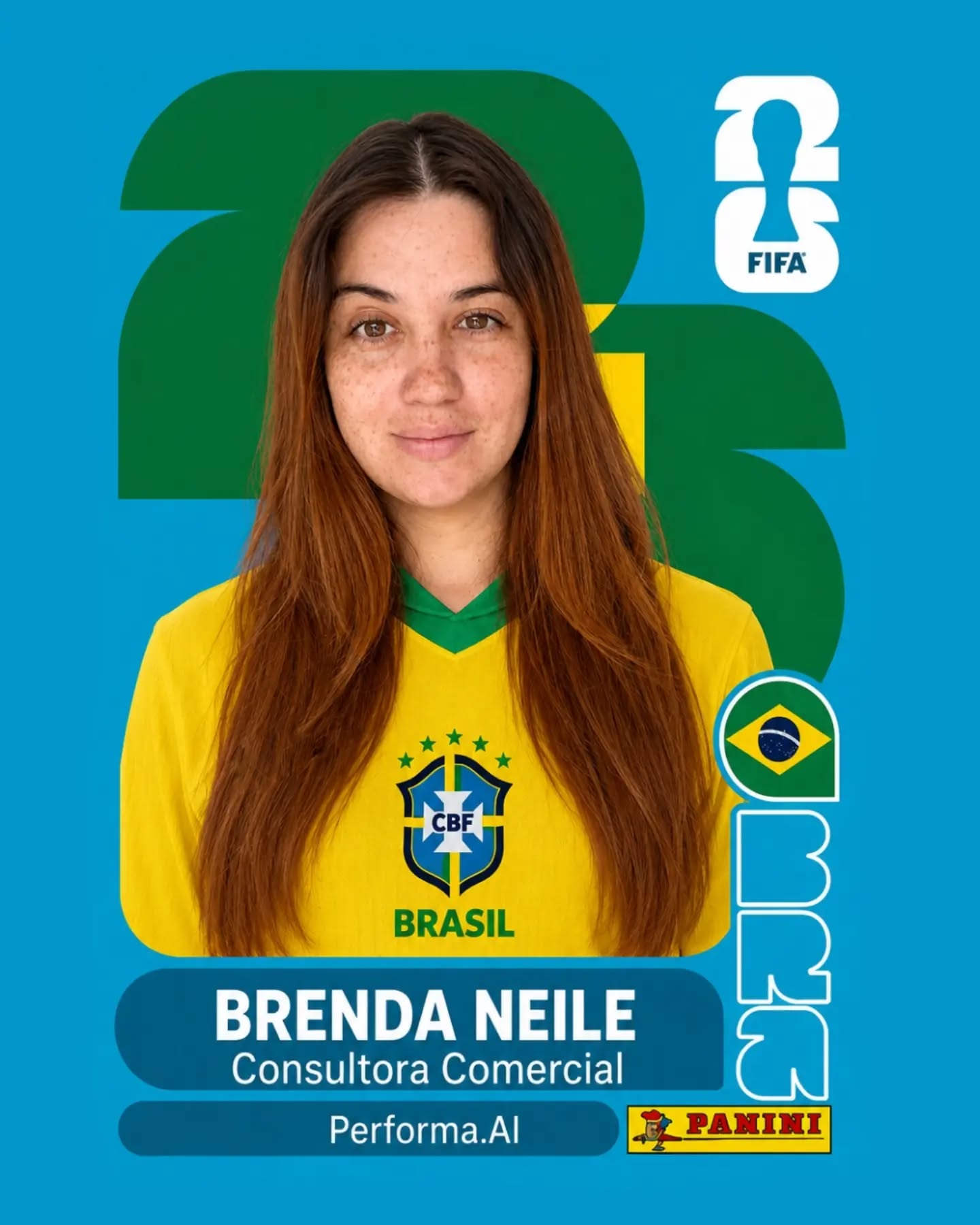 Imagem do post 2 anos de casa e finalizando jogadas com precisão: Brenda, nossa atacante do comercial!