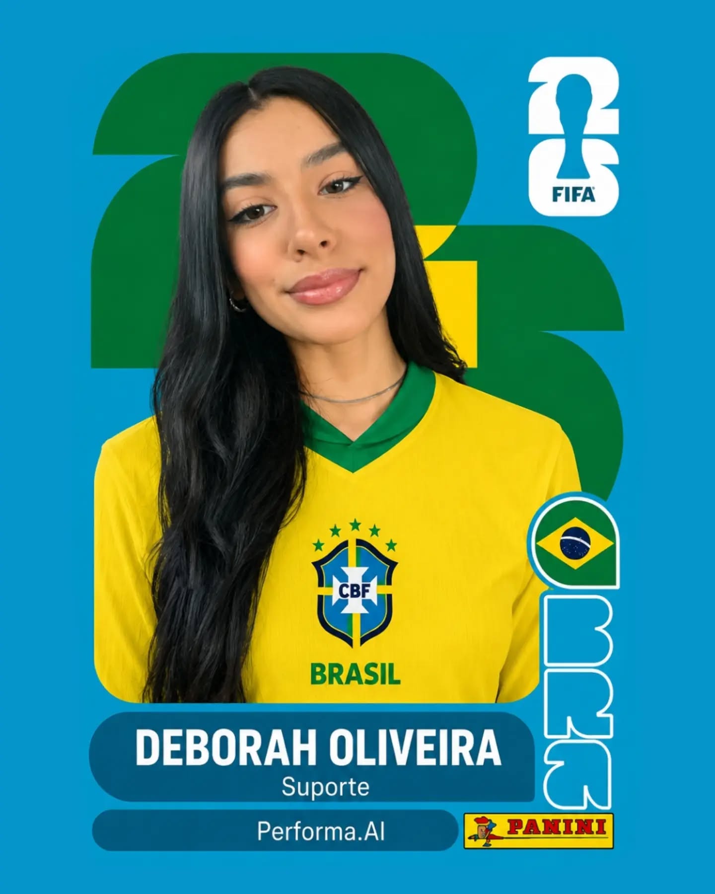 Imagem do post 4 meses de empresa e controlando o meio de campo: Deborah, nossa volante do suporte! ⚽