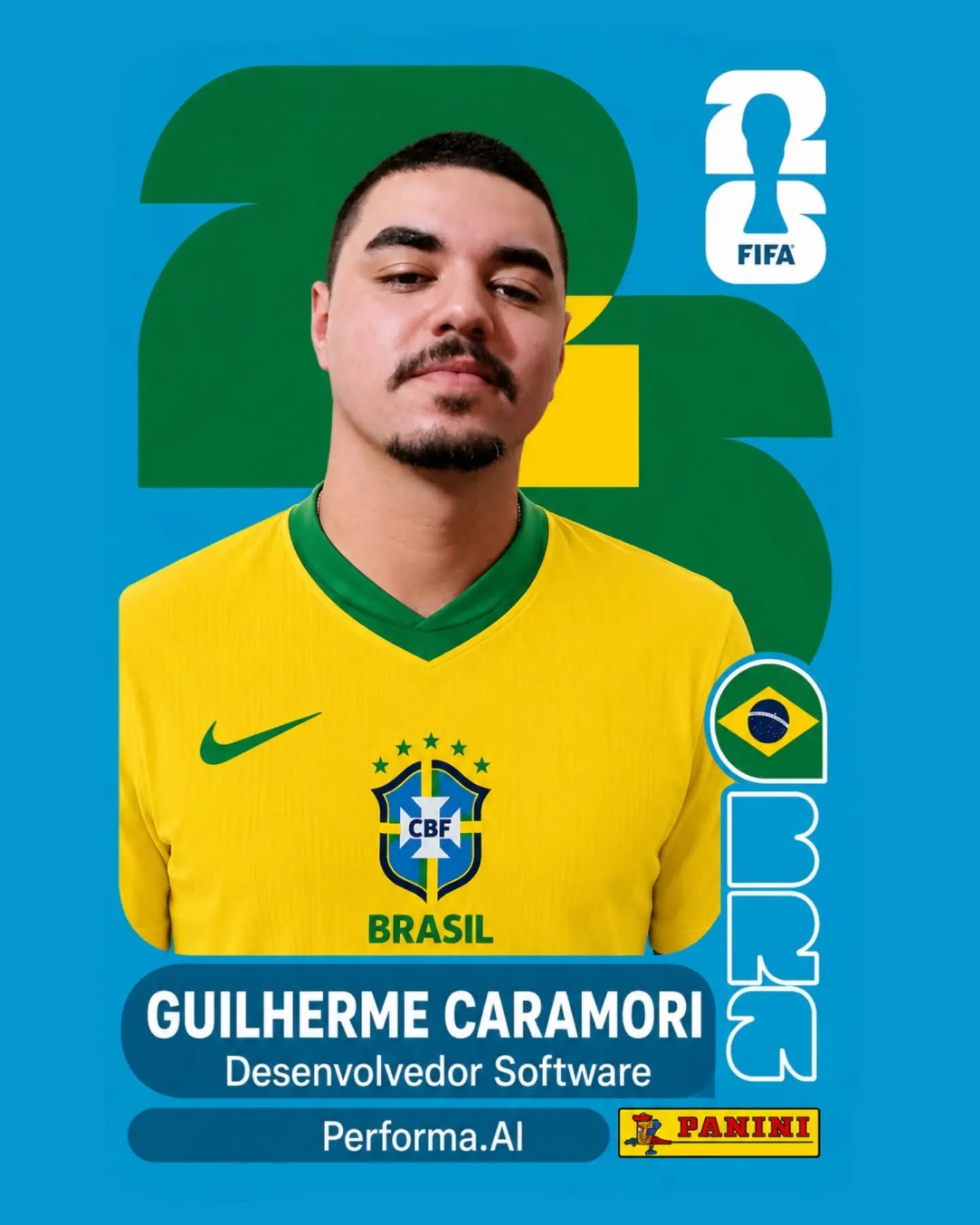 Imagem do post 7 anos vestindo a camisa da Performa.AI: Guilherme, um dos veteranos do nosso time! ⚽