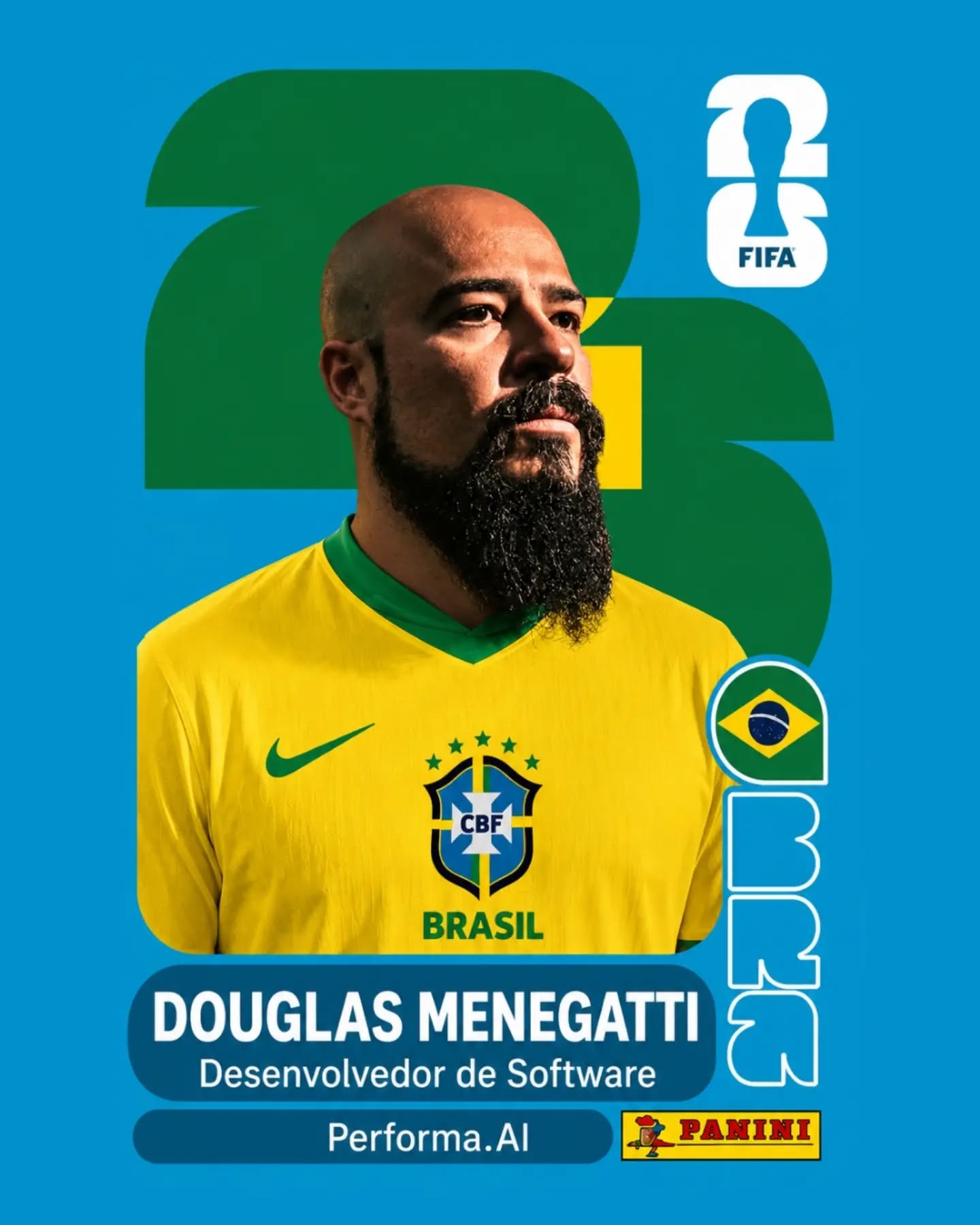 Imagem do post Na nossa defesa da tecnologia, temos mais um veterano de peso: Douglas! ⚽