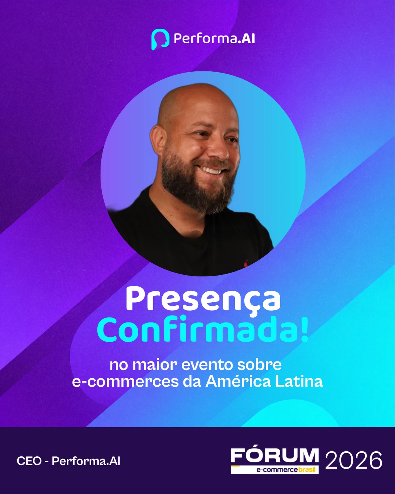 Imagem do post Presença confirmada no Fórum E-Commerce Brasil 2026