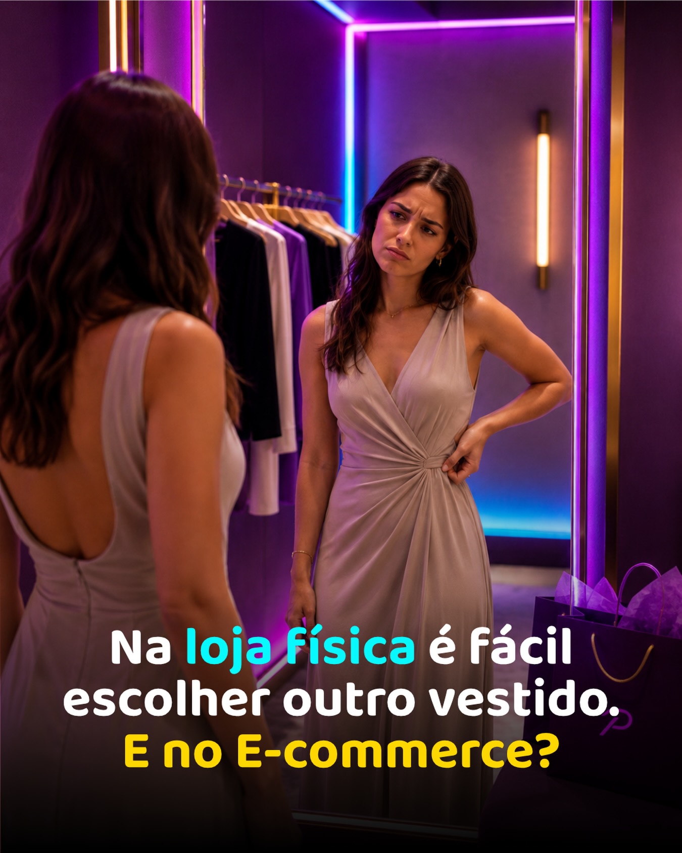 Imagem do post Na loja física, “não serviu” custa três minutos