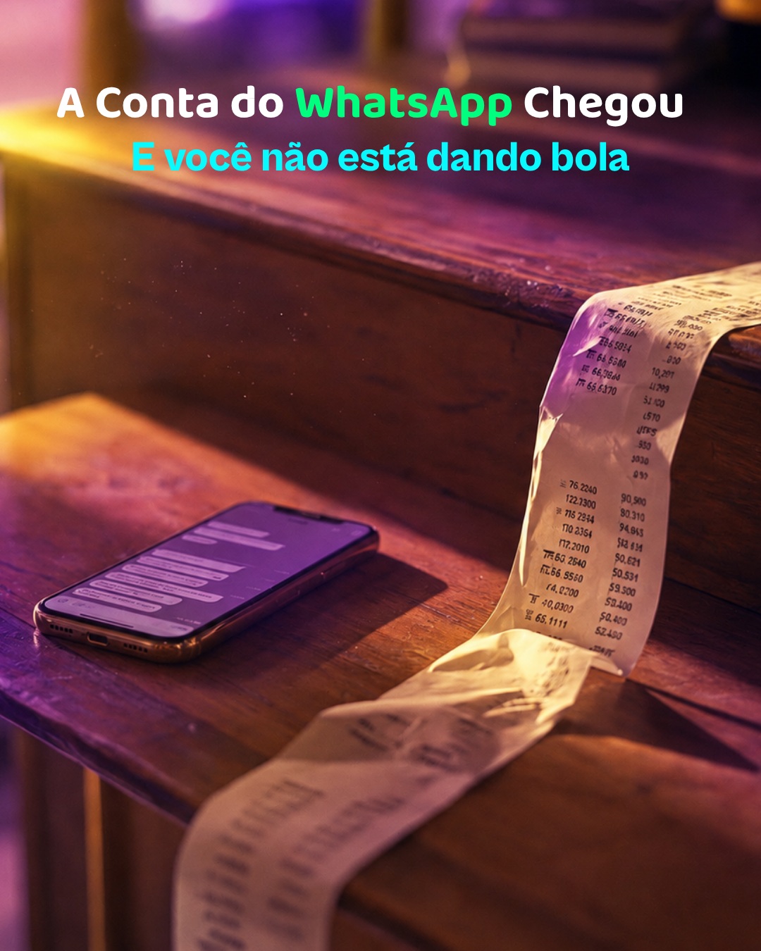 Imagem do post A conta já foi feita: o gasto com WhatsApp vai multiplicar por 4 em outubro