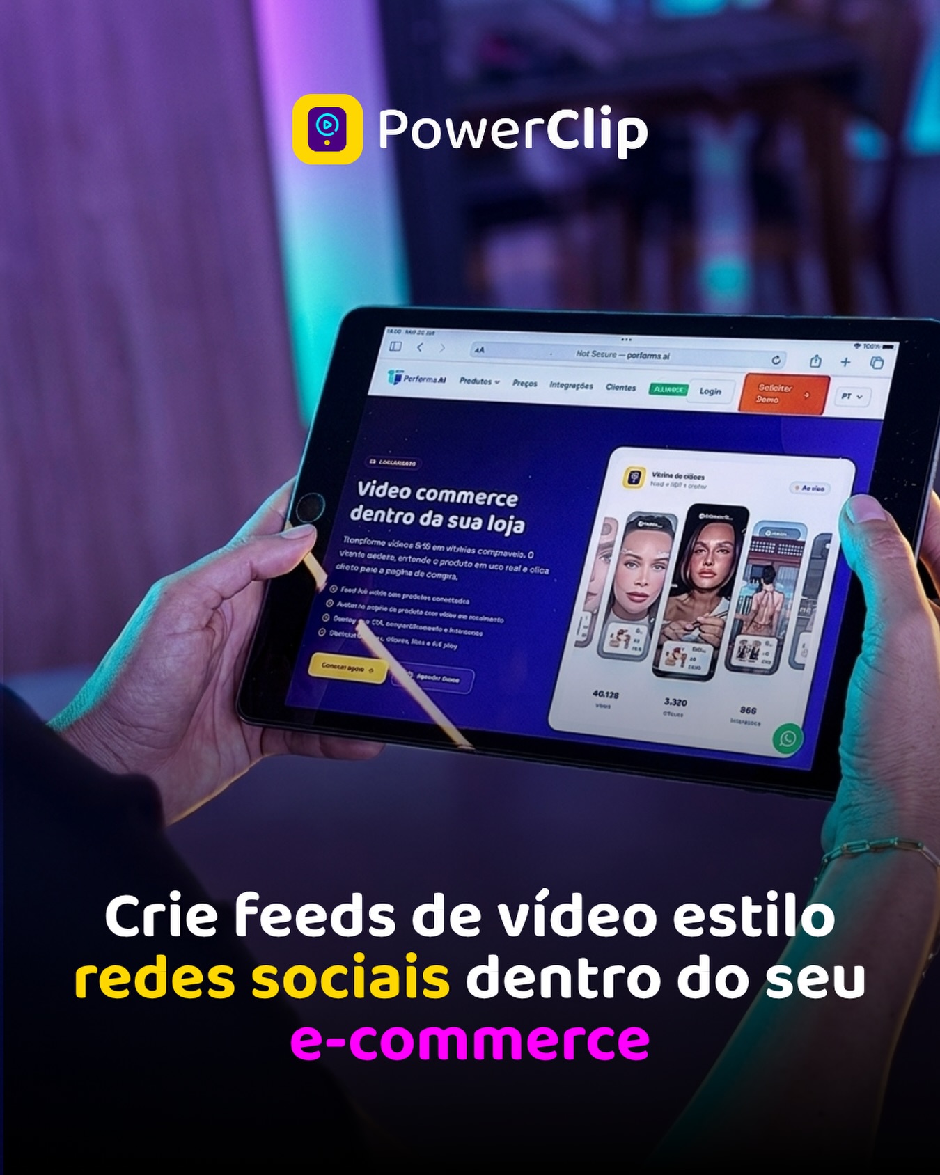Imagem do post Seu melhor vídeo de produto está trabalhando para a rede social. Não para a sua loja