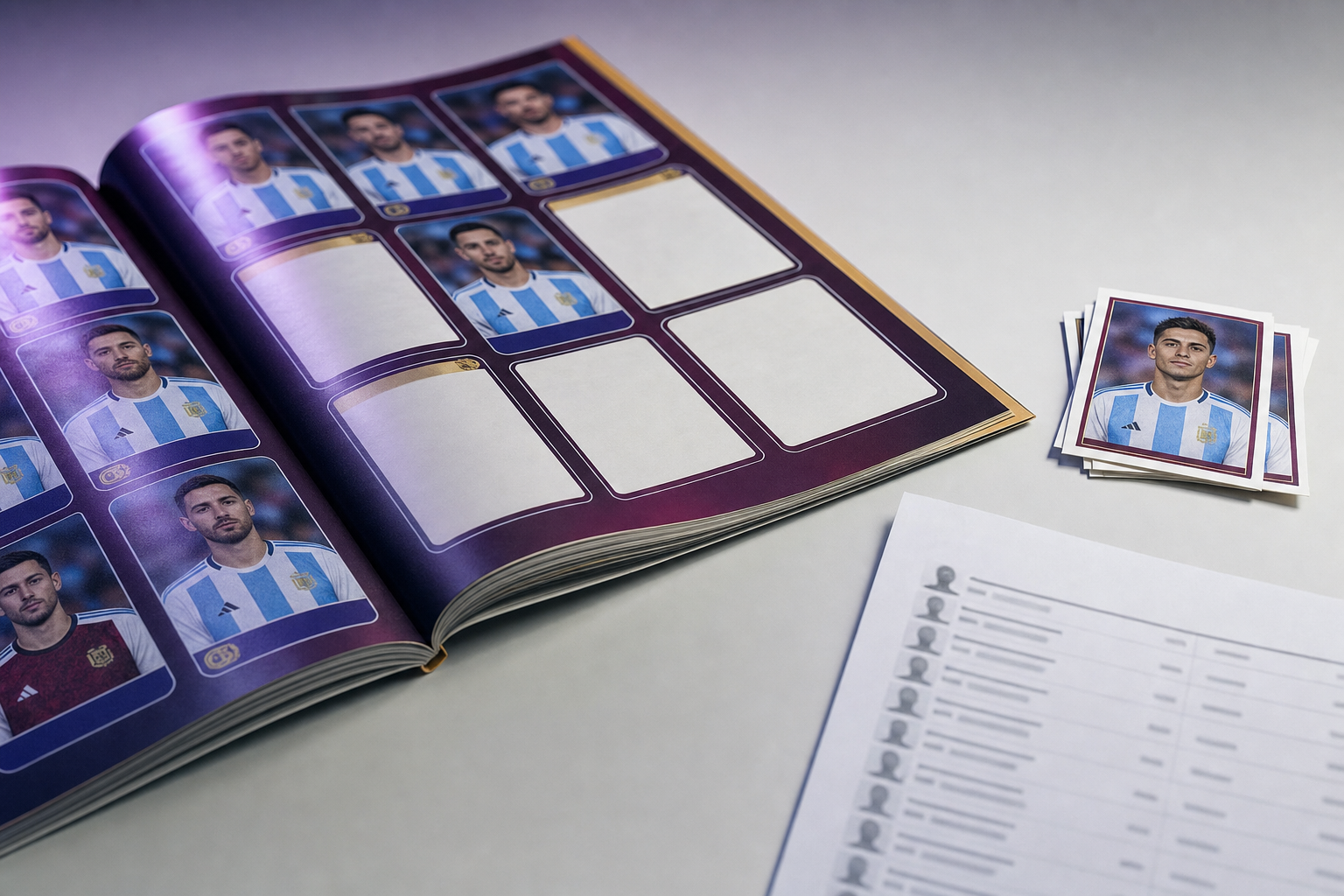 Imagem de capa de Panini prepara atualização do álbum da Copa após lista do Brasil